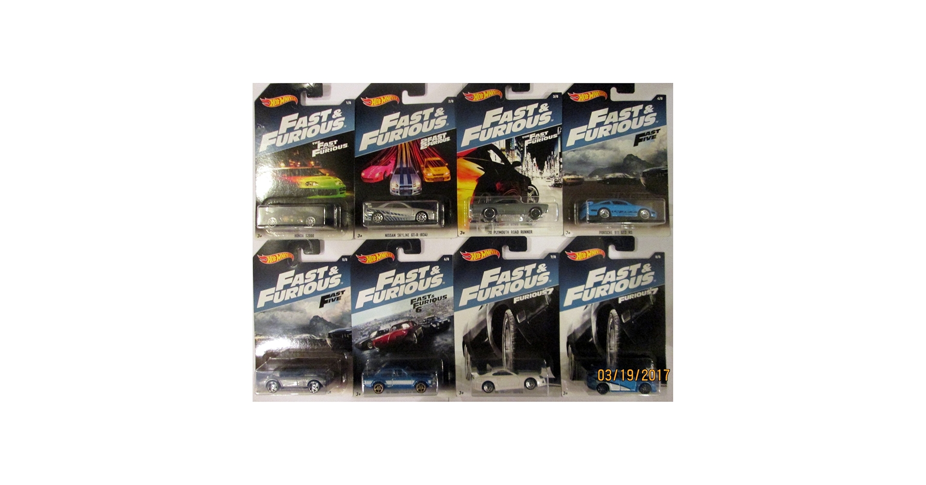 ミニカー Hot Wheels FURIOUS&FAST COLLECTION All Amazon.com: Hot Wheels Toy Cars, Premium Fast and Furious